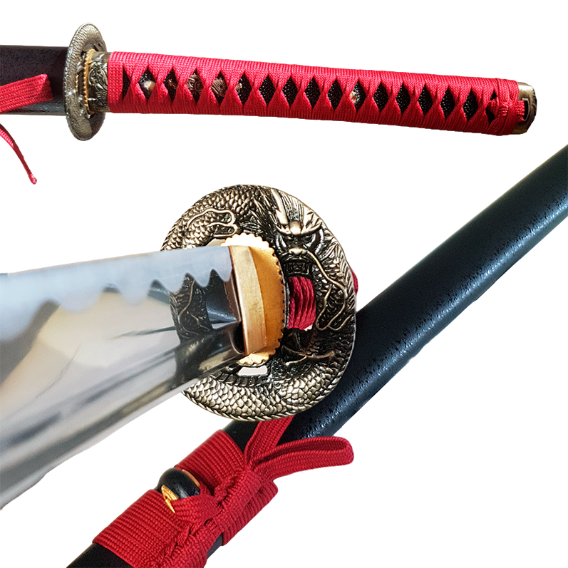 Katana Seiryu Dragon – Carbon Steel 1060