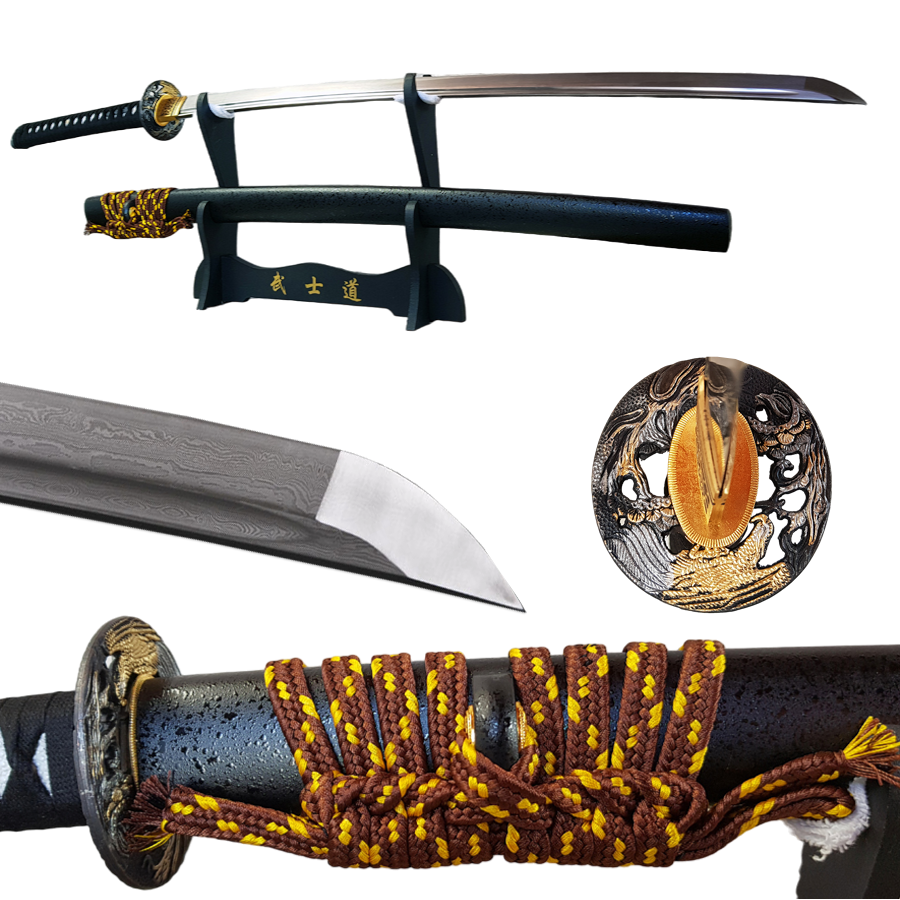 Katana Kakucho - 2048 Damascus Steel